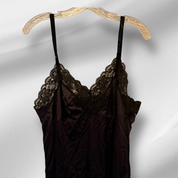 Vintage Lorraine‎ Black Full Slip - Picture 2 of 7